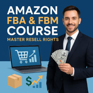 Amazon FBA & FBM MRR Course – Step-by-Step Guide to Building a Profitable Online Business